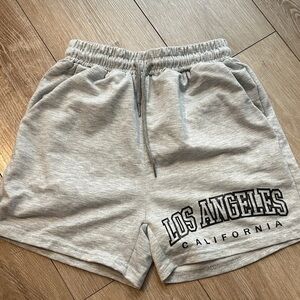 Gray Los Angeles California Men's Shorts